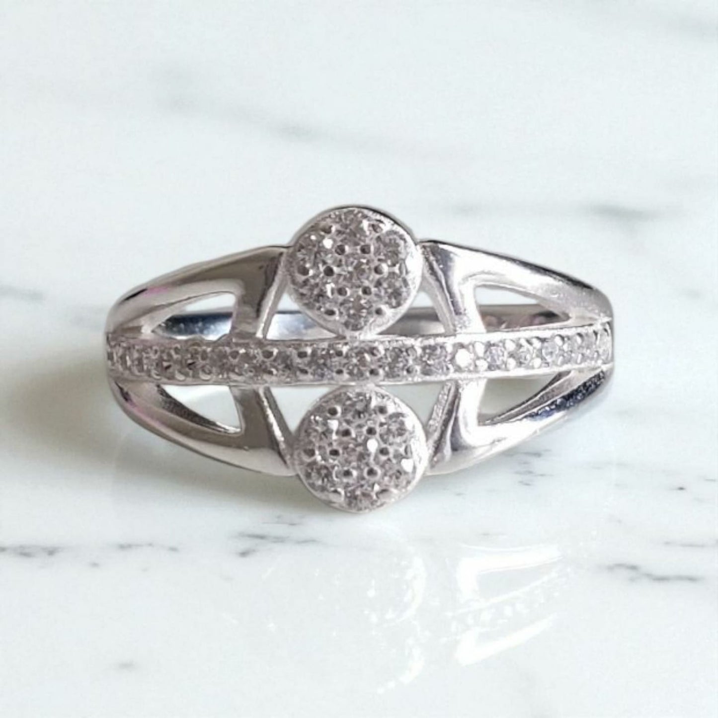 Anillo Doble Destello