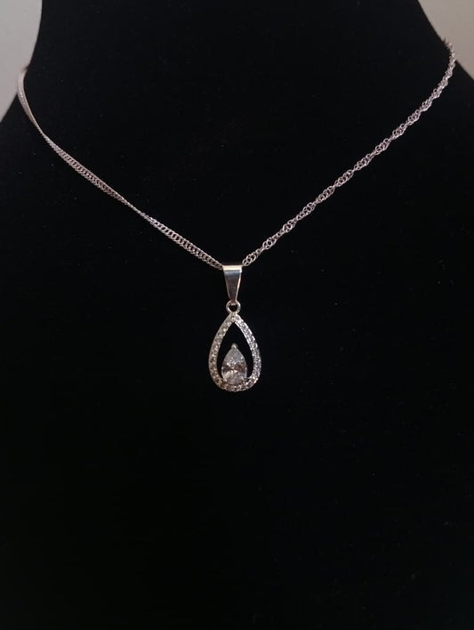 Collar Lágrima de Cristal