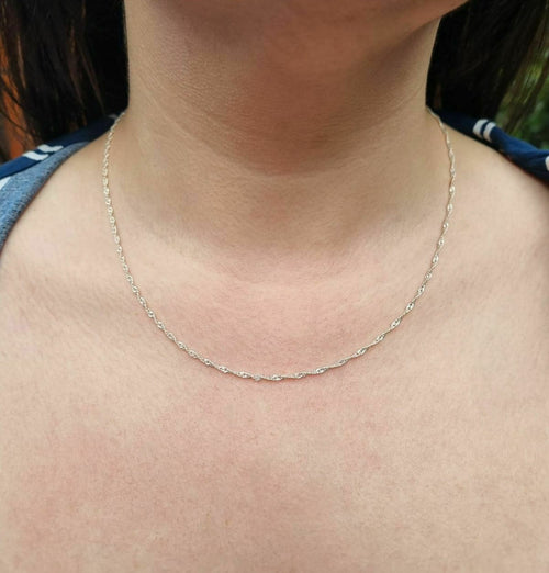 Collar Cadena Espiral