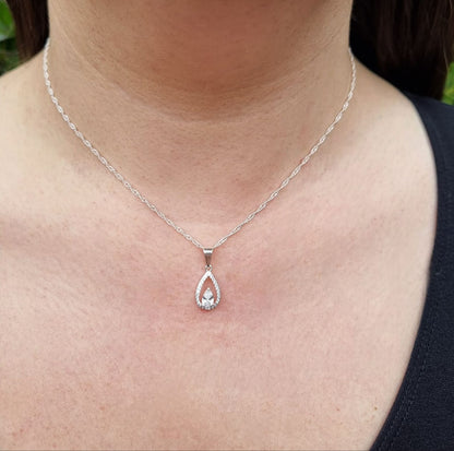 Collar Lágrima de Cristal